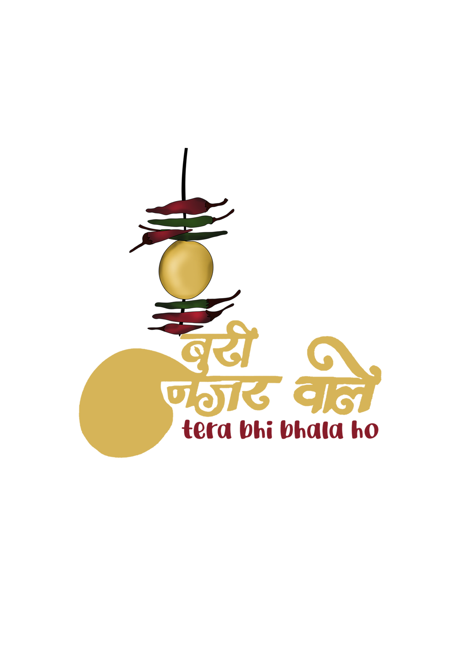buri nazar wale tera bhi bhala ho Design