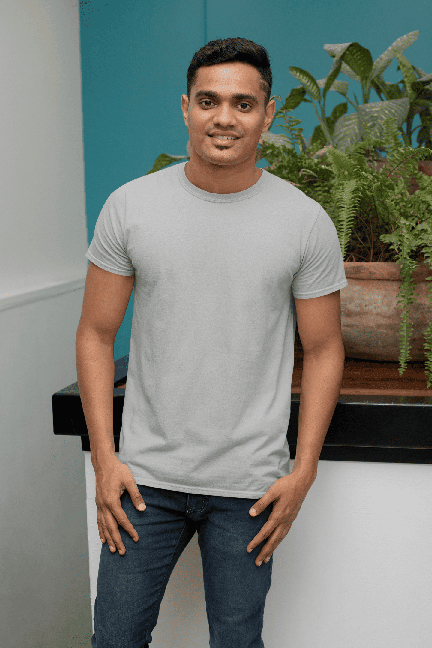 Plain Regular Unisex T-Shirt