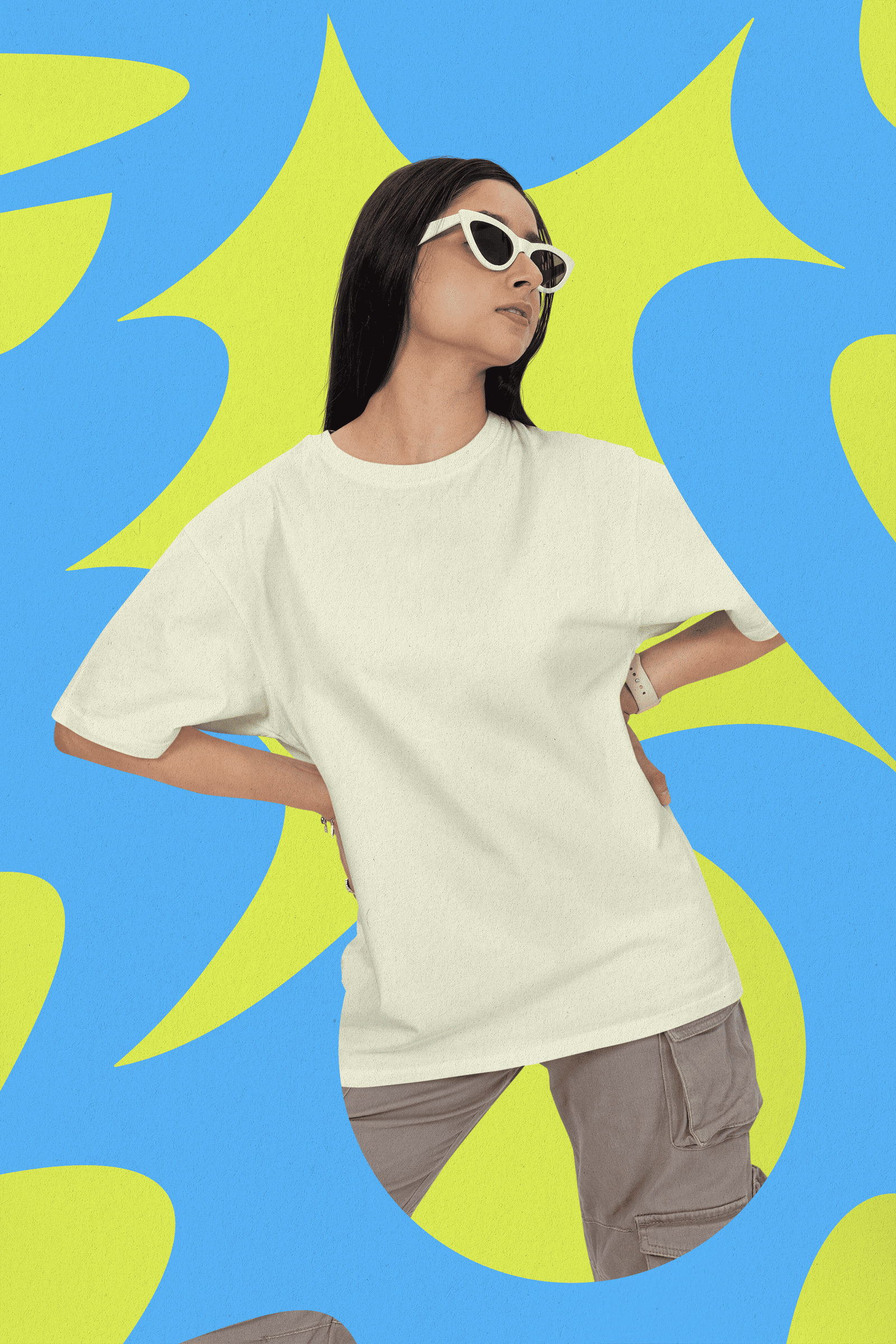 Plain Oversized Unisex T-Shirt