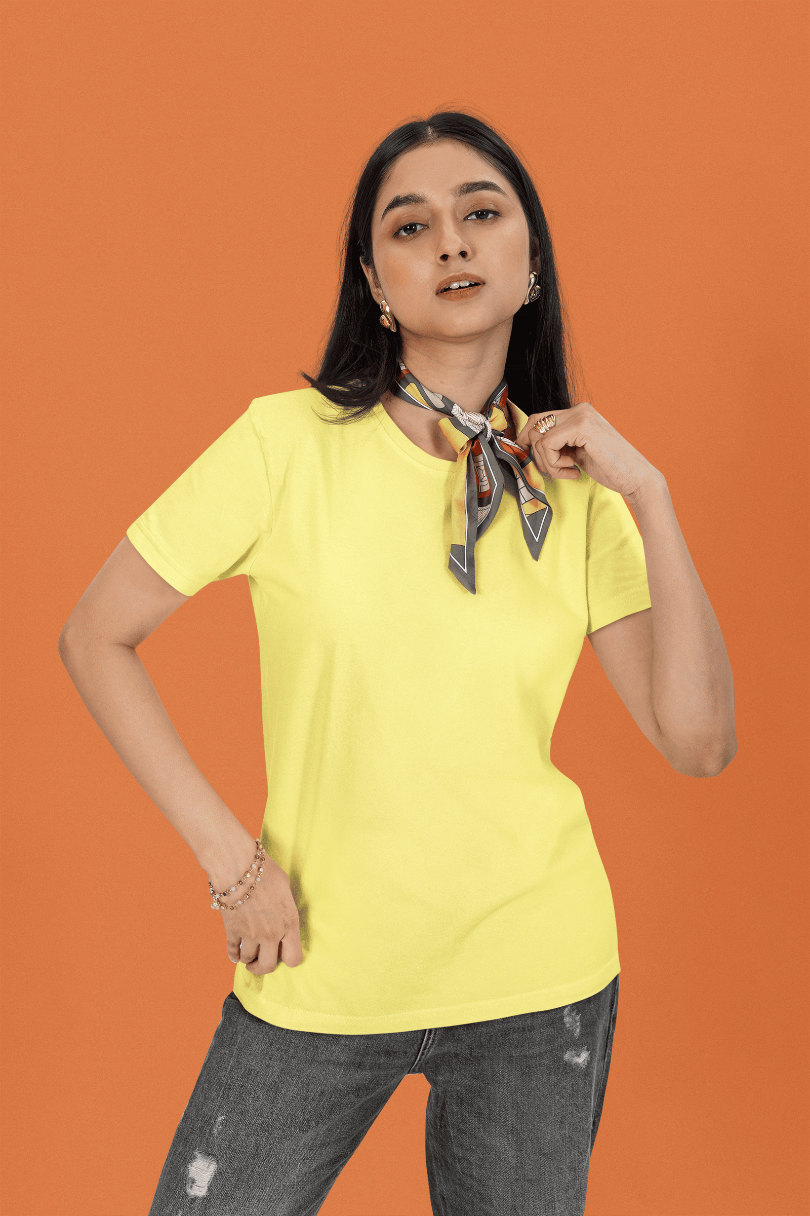 Plain Regular Unisex T-Shirt