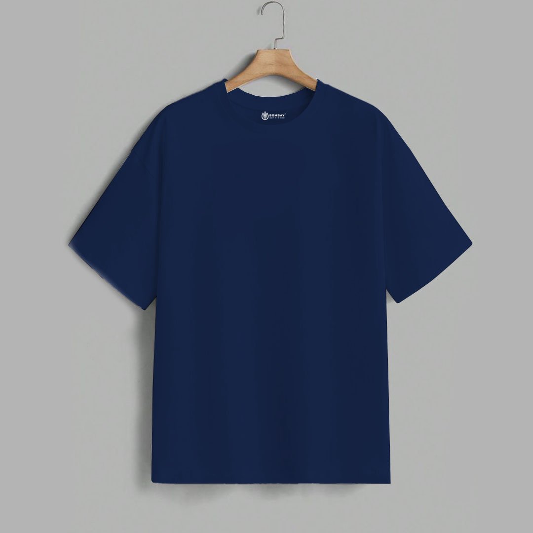 navy Blue Oversized T-shirt