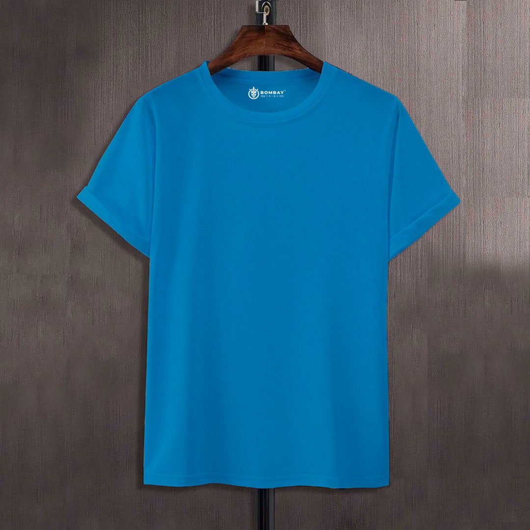 Aqua Blue Regular T-shirt