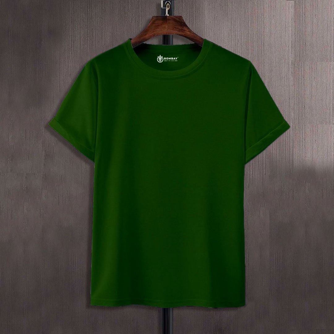 Olive Green Regular T-shirt